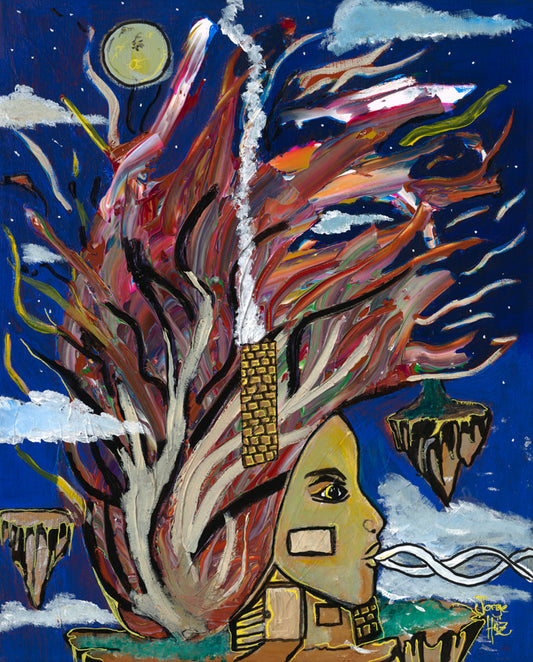 Fuerza de La Tierra (Earth Force) Giclée Fine Art Print-Jorge Henriquez Art