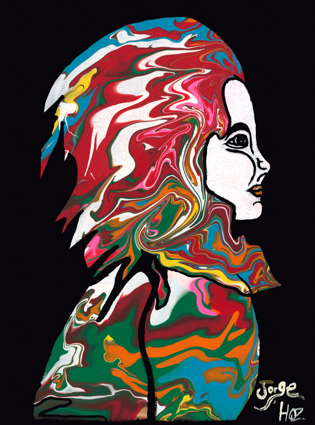 Angela Giclée Fine Art Print-Jorge Henriquez Art