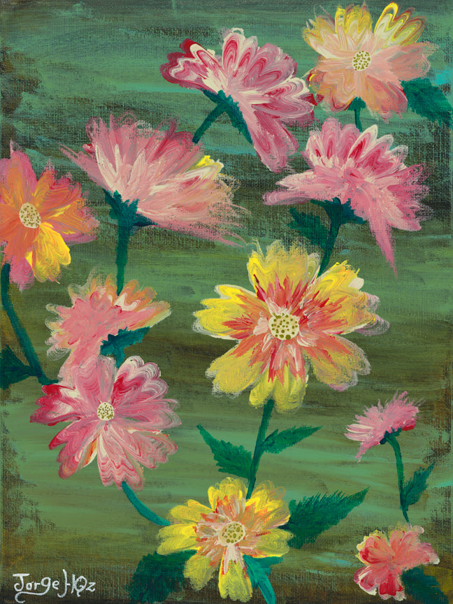 Daisies Giclée Fine Art Print-Jorge Henriquez Art