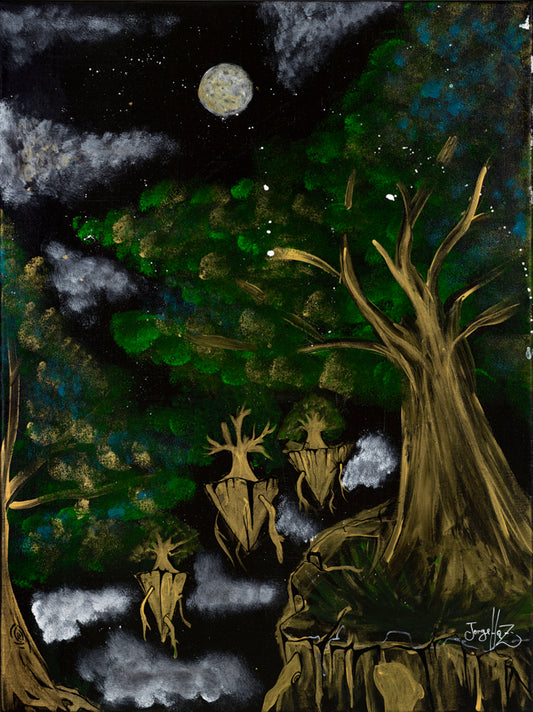 El Cielo Oscuro Giclée Fine Art Print-Jorge Henriquez Art