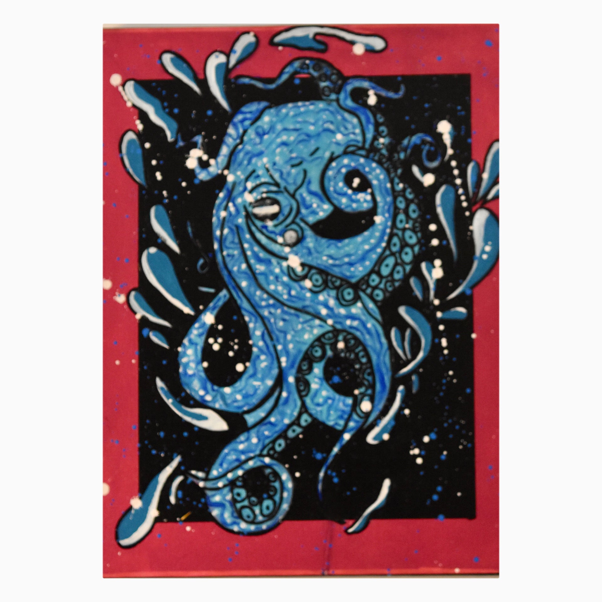 Pulpo Azul Painting
