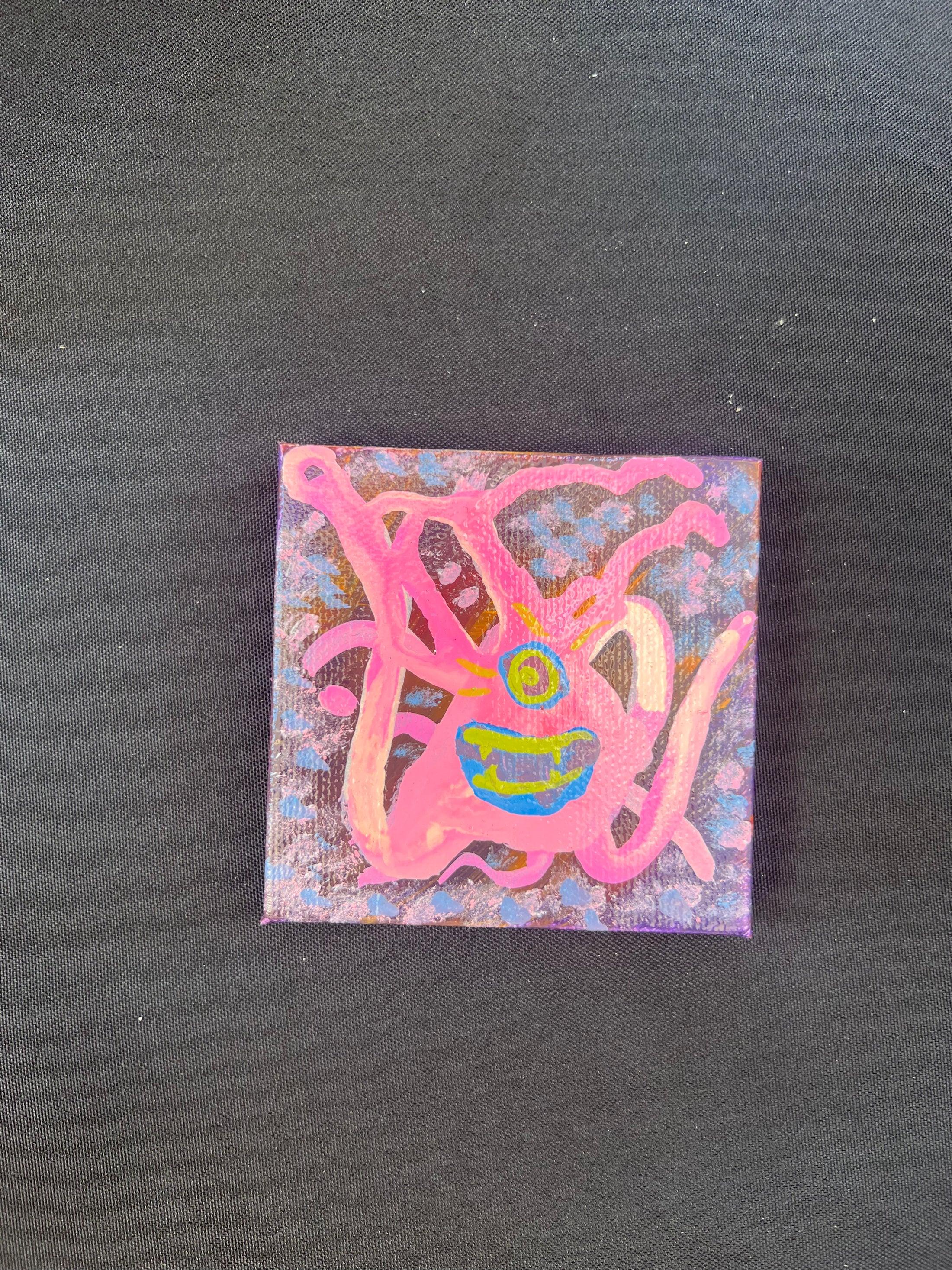 Miscellaneous Mini Paintings 3"x3"-Jorge Henriquez Art
