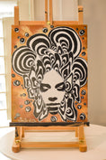 Load image into Gallery viewer, 11" x 14" Painting Cara 3 El Principito Moreno-Jorge Henriquez Art
